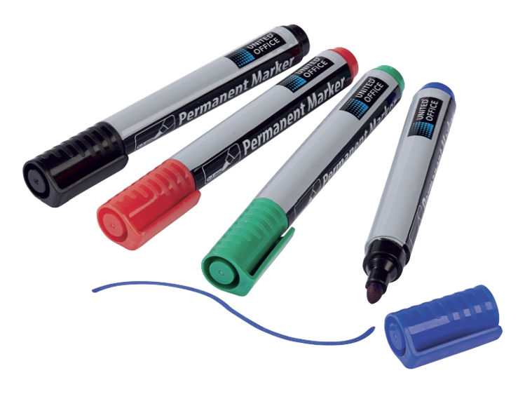 Picture of UOPM155 UNITED OFFICE BULLET POINT PERMANENT MARKER